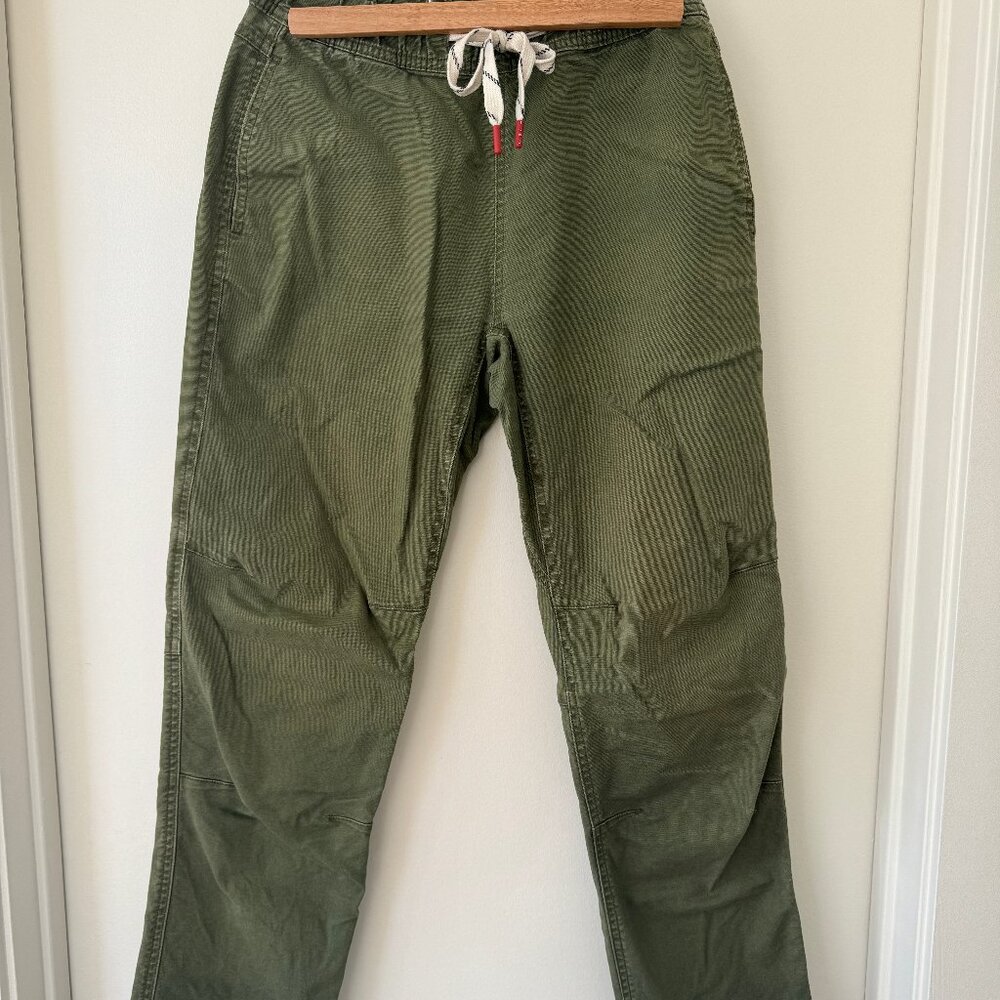 Topo Designs Dirt Pants, Women's S, Olive